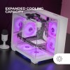 MARS GAMING MC-VISIONM, Case Gaming Compatto MicroATX, Triplo Vetro Temperato, Struttura Doppia Camera, Supporto Raffreddamento Liquido fino a 240mm, Mini-Tower PC con Ampia Capacità Interna, Bianco MARS GAMING MC-VISIONM, Case Gaming Compatto MicroATX, Triplo Vetro Temperato, Struttura Doppia Camera, Supporto Raffreddamento Liquido fino a 240mm, Mini-Tower PC con Ampia Capacità Interna, Bianco