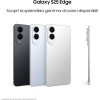 SAMSUNG Galaxy S25 Edge, Smartphone AI, 3 anni di Garanzia del produttore, Display 6.7'' QHD+ Dynamic AMOLED 2X, Fotocamera 200MP, RAM 12GB, 256GB, 3.900 mAh, Titanium Jetblack [Versione italiana] - 256GB Titanium Jetblack