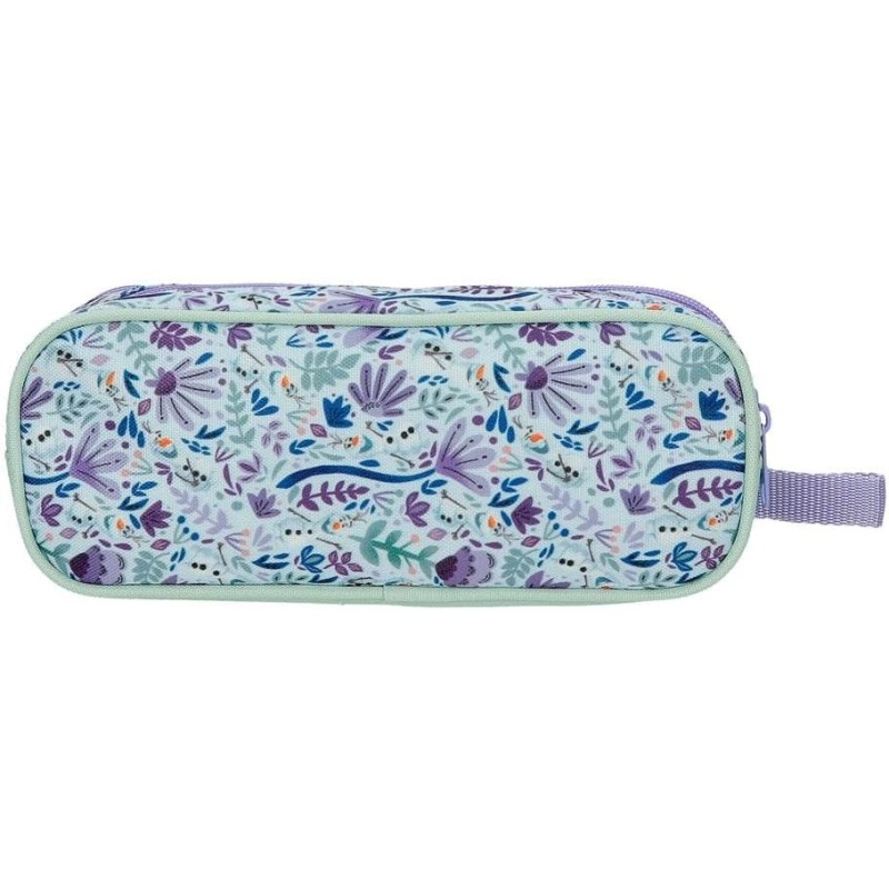 Disney Astuccio Frozen Close to the Heart, astuccio per bambini, realizzato in poliestere, triplo scomparto per una migliore organizzazione, dimensioni ideali per essere trasportato nello zaino