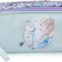 Disney Astuccio Frozen Close to the Heart, astuccio per bambini, realizzato in poliestere, triplo scomparto per una migliore organizzazione, dimensioni ideali per essere trasportato nello zaino