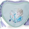 Disney Astuccio Frozen Close to the Heart, astuccio per bambini, realizzato in poliestere, triplo scomparto per una migliore organizzazione, dimensioni ideali per essere trasportato nello zaino