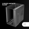 MARS GAMING MC-INFINIO, Case Gaming ATX, Vetro Temperato Curvato Senza Cornice, 2x Ventole ARGB 120mm, Montaggio Verticale GPU, Supporto Raffreddamento a Liquido fino a 360mm, USB-C, Nero MARS GAMING MC-INFINIO, Case Gaming ATX, Vetro Temperato Curvato Senza Cornice, 2x Ventole ARGB 120mm, Montaggio Verticale GPU, Supporto Raffreddamento a Liquido fino a 360mm, USB-C, Nero