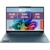Lenovo Yoga Slim 7 Notebook Copilot+ PC - Display OLED 14" WQXGA (1920x1200), AMD Ryzen AI 7 350, RAM 32 GB, 1 TB SSD, Grafica AMD Radeon 860M, Windows 11 H, 2 anni Premium Care - Tidal Teal - 32GB | 14"