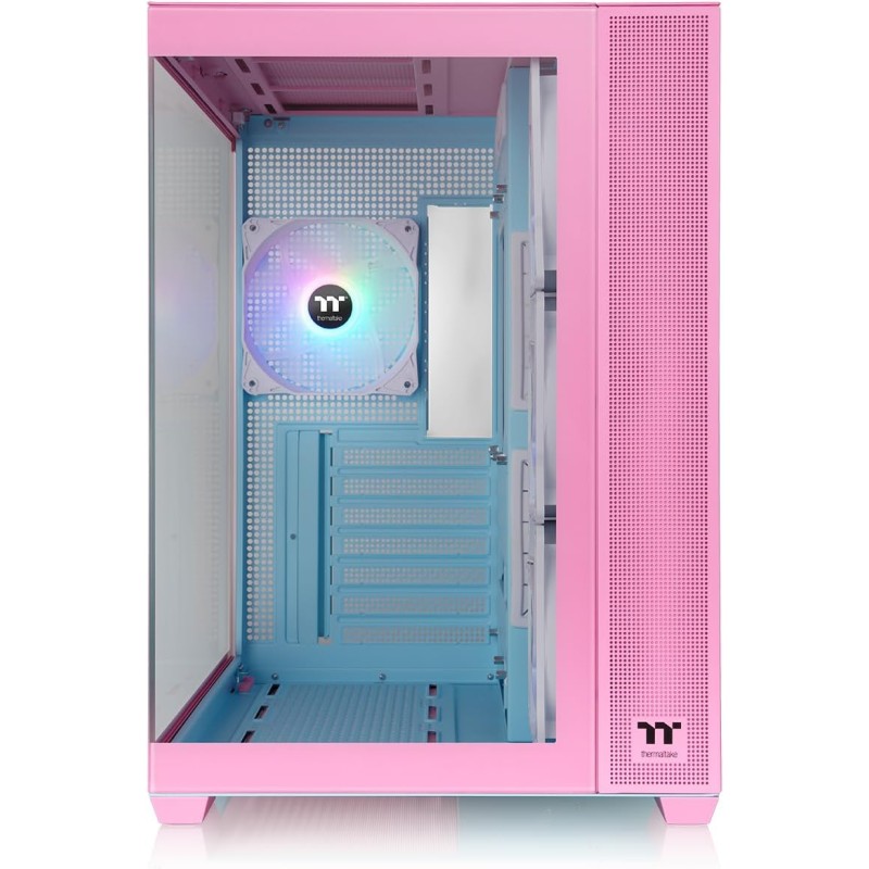 Thermaltake View 380 TG ARGB | Mid Tower Chassis | Bubble Pink - Bubble Pink Thermaltake View 380 TG ARGB | Mid Tower Chassis | Bubble Pink - Bubble Pink