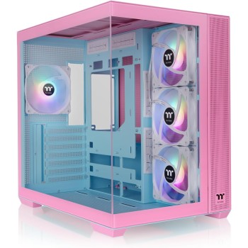 Thermaltake View 380 TG ARGB | Mid Tower Chassis | Bubble Pink - Bubble Pink