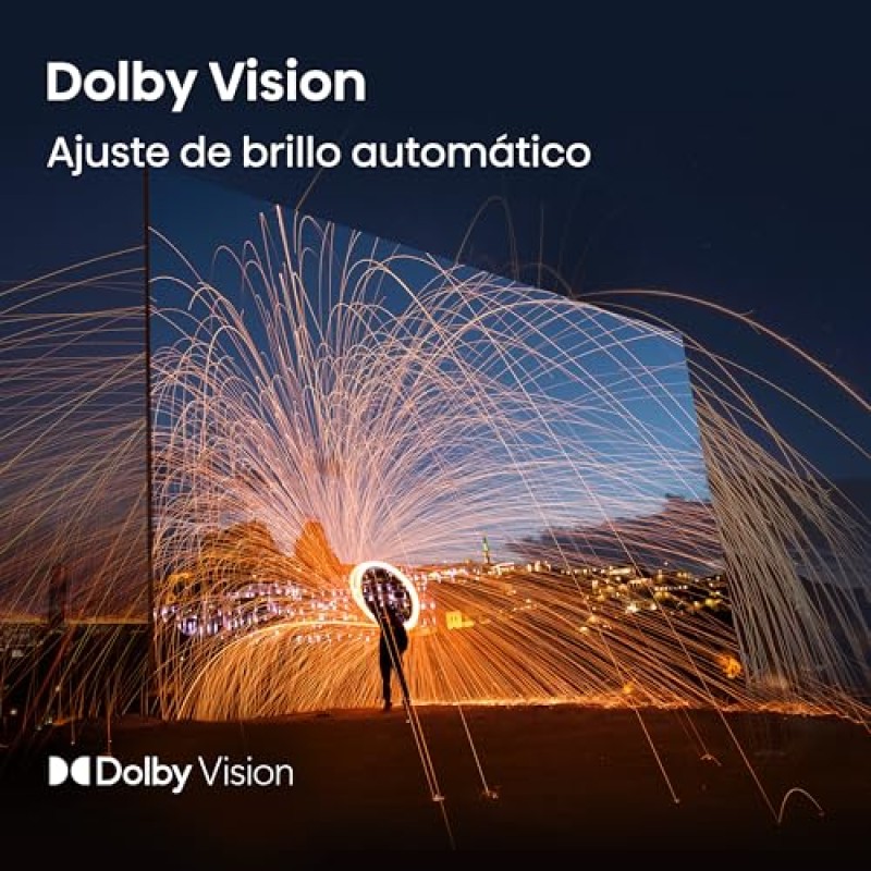 Hisense Smart TV 50" 4K Ultra HD 50E63QT, Smart TV VIDAA U8, Dolby Vision, HDR 10, Game Mode Plus, Alexa Built-in, VIDAA Voice, Tuner DVB-T2/S2 HEVC 10, lativù 4K - 50''