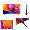 Hisense Smart TV 43" 4K Ultra HD 2025 43E63QT, Smart TV VIDAA U8, Dolby Vision, HDR 10, Game Mode Plus, Alexa Built-in, VIDAA Voice, Tuner DVB-T2/S2 HEVC 10, lativù 4K, 43'', 2025 LED - 43''