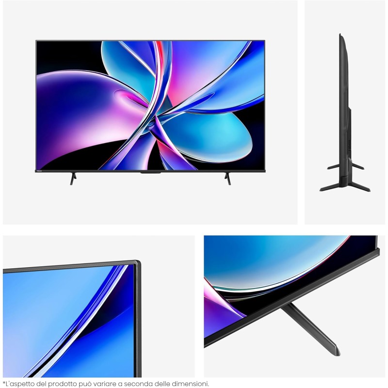 Hisense TV 65" QLED 4K 144Hz 2025 65E7Q PRO, Smart TV VIDAA U8, Dolby Vision IQ, HDR 10+ Adaptive, 144hz Game Mode PRO, Dolby Atmos, Alexa Built-in, VIDAA Voice, Tuner DVB-T2/S2 HEVC 10, lativù 4K - 65'' Hisense TV 65" QLED 4K 144Hz 2025 65E7Q PRO, Smart TV VIDAA U8, Dolby Vision IQ, HDR 10+ Adaptive, 144hz Game Mode PRO, Dolby Atmos, Alexa Built-in, VIDAA Voice, Tuner DVB-T2/S2 HEVC 10, lativù 4K - 65''
