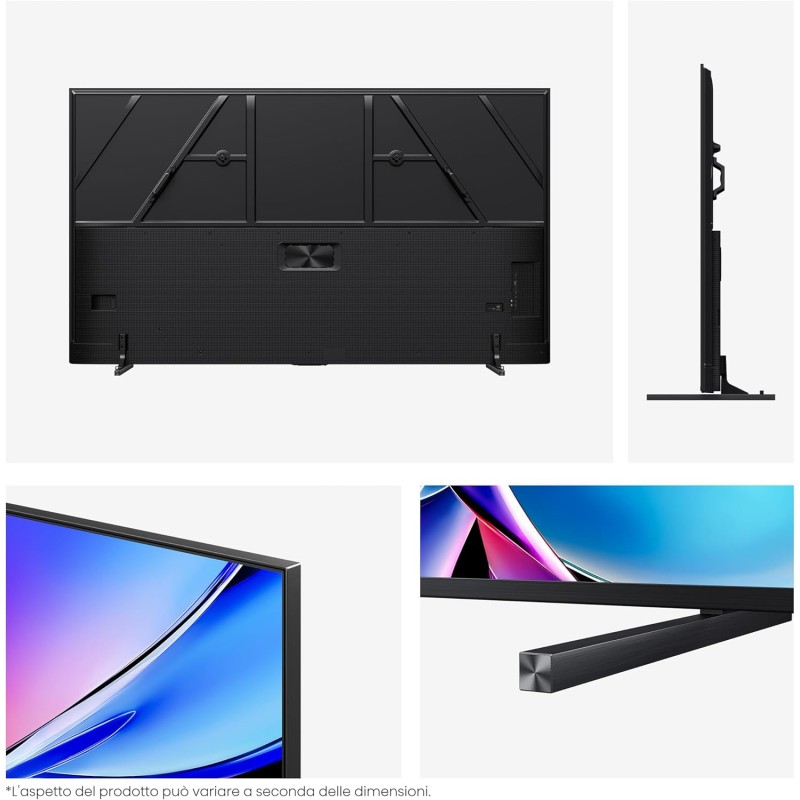 Hisense TV 100" QLED 4K 144Hz 100E7Q PRO, Smart TV VIDAA U8, Dolby Vision IQ, HDR 10+ Adaptive, 144hz Game Mode PRO, Dolby Atmos, Alexa Built-in, VIDAA Voice, Tuner DVB-T2/S2 HEVC 10, lativù 4K, 2025 - 100'' Hisense TV 100" QLED 4K 144Hz 100E7Q PRO, Smart TV VIDAA U8, Dolby Vision IQ, HDR 10+ Adaptive, 144hz Game Mode PRO, Dolby Atmos, Alexa Built-in, VIDAA Voice, Tuner DVB-T2/S2 HEVC 10, lativù 4K, 2025 - 100''