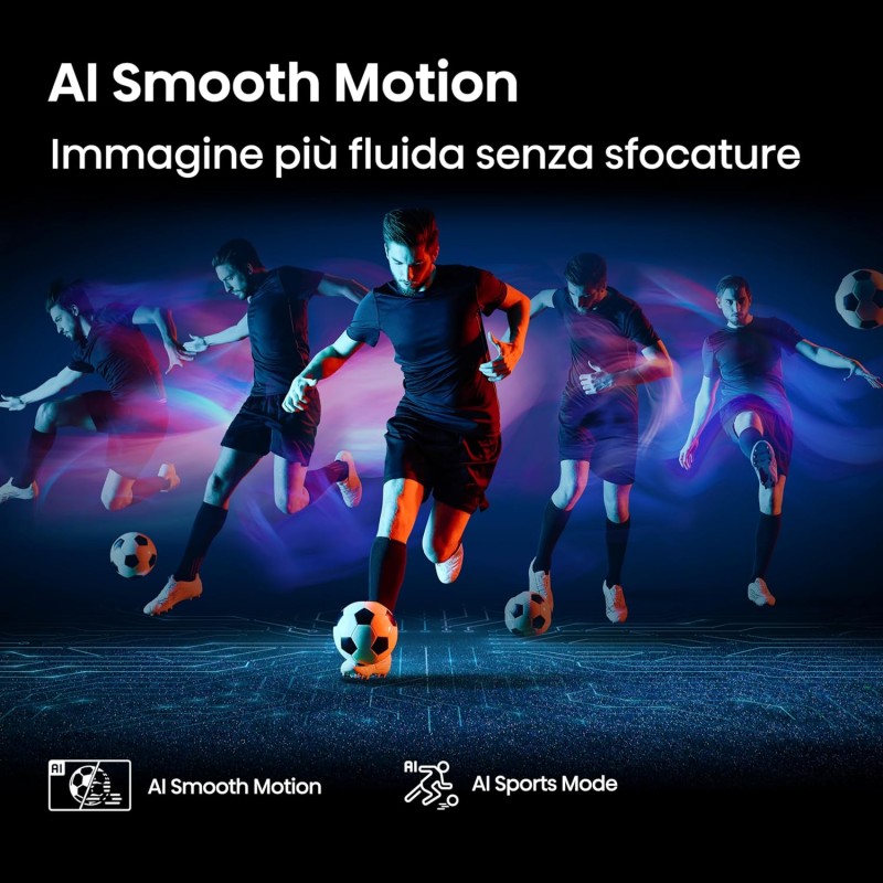 Hisense TV 100" QLED 4K 144Hz 100E7Q PRO, Smart TV VIDAA U8, Dolby Vision IQ, HDR 10+ Adaptive, 144hz Game Mode PRO, Dolby Atmos, Alexa Built-in, VIDAA Voice, Tuner DVB-T2/S2 HEVC 10, lativù 4K, 2025 - 100'' Hisense TV 100" QLED 4K 144Hz 100E7Q PRO, Smart TV VIDAA U8, Dolby Vision IQ, HDR 10+ Adaptive, 144hz Game Mode PRO, Dolby Atmos, Alexa Built-in, VIDAA Voice, Tuner DVB-T2/S2 HEVC 10, lativù 4K, 2025 - 100''