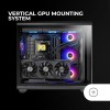 MARS GAMING MC-REV, Case Gaming ATX, Doppio Vetro Temperato, 3x Ventole ARGB Invertite 12cm, Montaggio Verticale GPU, Tower PC con Supporto Raffreddamento a Liquido fino a 360mm, Nero MARS GAMING MC-REV, Case Gaming ATX, Doppio Vetro Temperato, 3x Ventole ARGB Invertite 12cm, Montaggio Verticale GPU, Tower PC con Supporto Raffreddamento a Liquido fino a 360mm, Nero