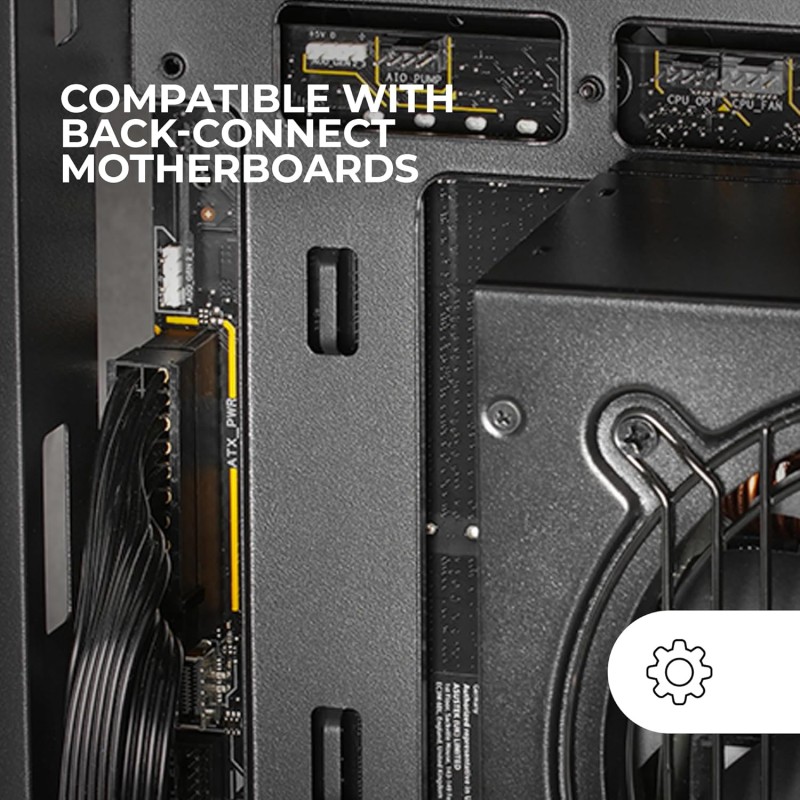 MARS GAMING MC-REV, Case Gaming ATX, Doppio Vetro Temperato, 3x Ventole ARGB Invertite 12cm, Montaggio Verticale GPU, Tower PC con Supporto Raffreddamento a Liquido fino a 360mm, Nero MARS GAMING MC-REV, Case Gaming ATX, Doppio Vetro Temperato, 3x Ventole ARGB Invertite 12cm, Montaggio Verticale GPU, Tower PC con Supporto Raffreddamento a Liquido fino a 360mm, Nero