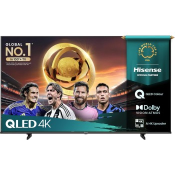 Hisense TV 65" QLED 4K 2025 65E78Q, Smart TV VIDAA U8, Dolby Vision, HDR 10+, Game Mode Plus, Dolby Atmos, Alexa Built-in, VIDAA Voice, Tuner DVB-T2/S2 HEVC 10, lativù 4K, 65'', 2025 QLED 60Hz - 65'' Hisense TV 65" QLED 4K 2025 65E78Q, Smart TV VIDAA U8, Dolby Vision, HDR 10+, Game Mode Plus, Dolby Atmos, Alexa Built-in, VIDAA Voice, Tuner DVB-T2/S2 HEVC 10, lativù 4K, 65'', 2025 QLED 60Hz - 65''