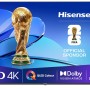 Hisense TV 43" QLED 4K 2025 43E78Q, Smart TV VIDAA U8, Dolby Vision, HDR 10+, Game Mode Plus, Dolby Atmos, Alexa Built-in, VIDAA Voice, Tuner DVB-T2/S2 HEVC 10, lativù 4K, 43'', 2025 QLED 60Hz - 43''