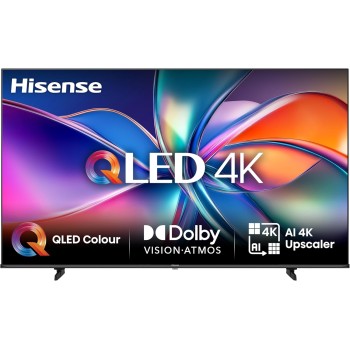 Hisense TV 55" QLED 4K 2025 55E78Q, Smart TV VIDAA U8, Dolby Vision, HDR 10+, Game Mode Plus, Dolby Atmos, Alexa Built-in, VIDAA Voice, Tuner DVB-T2/S2 HEVC 10, lativù 4K, 55'', 2025 QLED 60Hz - 55'' Hisense TV 55" QLED 4K 2025 55E78Q, Smart TV VIDAA U8, Dolby Vision, HDR 10+, Game Mode Plus, Dolby Atmos, Alexa Built-in, VIDAA Voice, Tuner DVB-T2/S2 HEVC 10, lativù 4K, 55'', 2025 QLED 60Hz - 55''