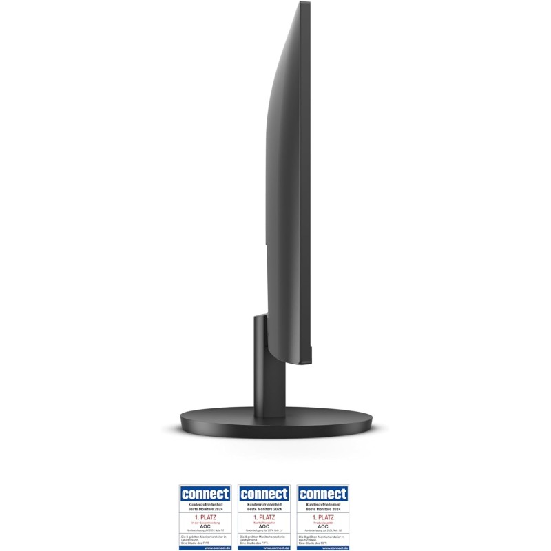 AOC 24B3QA2 - Monitor Full HD da 24 pollici, 120 Hz, Adaptive Sync., altoparlanti 1920x1080, 1x D-Sub, 1x HDMI 1.4, 1x DisplayPort 1.2 nero, 24 inch FHD IPS - 24" FHD AOC 24B3QA2 - Monitor Full HD da 24 pollici, 120 Hz, Adaptive Sync., altoparlanti 1920x1080, 1x D-Sub, 1x HDMI 1.4, 1x DisplayPort 1.2 nero, 24 inch FHD IPS - 24" FHD