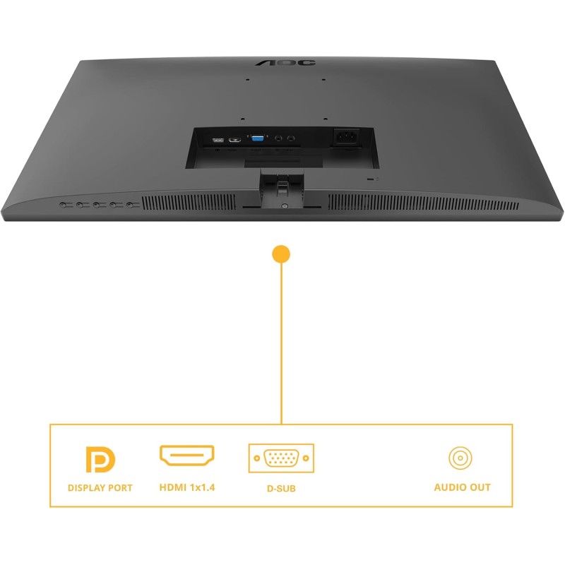 AOC 24B3QA2 - Monitor Full HD da 24 pollici, 120 Hz, Adaptive Sync., altoparlanti 1920x1080, 1x D-Sub, 1x HDMI 1.4, 1x DisplayPort 1.2 nero, 24 inch FHD IPS - 24" FHD AOC 24B3QA2 - Monitor Full HD da 24 pollici, 120 Hz, Adaptive Sync., altoparlanti 1920x1080, 1x D-Sub, 1x HDMI 1.4, 1x DisplayPort 1.2 nero, 24 inch FHD IPS - 24" FHD