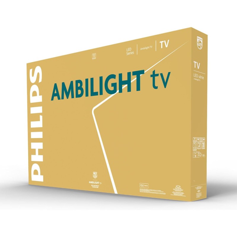 Philips Ambilight 43PUS8200 4K LED Smart TV - Display 43’’ con piattaforma Titan OS, Pixel Precise Ultra HD e Dolby Atmos Sound - Funziona con Alexa e Google Voice Assistant Philips Ambilight 43PUS8200 4K LED Smart TV - Display 43’’ con piattaforma Titan OS, Pixel Precise Ultra HD e Dolby Atmos Sound - Funziona con Alexa e Google Voice Assistant