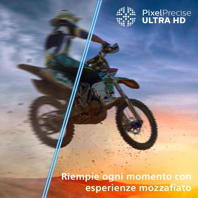 Philips Ambilight 43PUS8200 4K LED Smart TV - Display 43’’ con piattaforma Titan OS, Pixel Precise Ultra HD e Dolby Atmos Sound - Funziona con Alexa e Google Voice Assistant Philips Ambilight 43PUS8200 4K LED Smart TV - Display 43’’ con piattaforma Titan OS, Pixel Precise Ultra HD e Dolby Atmos Sound - Funziona con Alexa e Google Voice Assistant