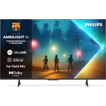 Philips Ambilight 43PUS8200 4K LED Smart TV - Display 43’’ con piattaforma Titan OS, Pixel Precise Ultra HD e Dolby Atmos Sound - Funziona con Alexa e Google Voice Assistant