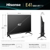 Hisense TV 40" Full HD 2025 40E41QT, Smart TV VIDAA U8, Airplay2, Game Mode, Works with Alexa, Tuner DVB-T2/S2 HEVC 10, lativù, 40'', 2025 LED - 40'' Hisense TV 40" Full HD 2025 40E41QT, Smart TV VIDAA U8, Airplay2, Game Mode, Works with Alexa, Tuner DVB-T2/S2 HEVC 10, lativù, 40'', 2025 LED - 40''