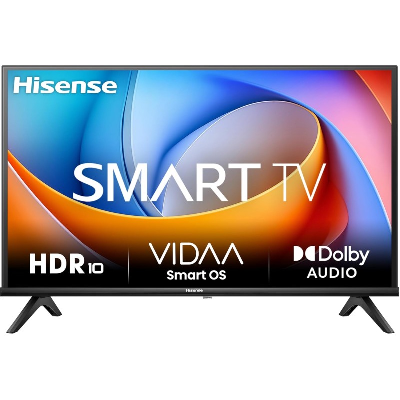 Hisense TV 40" Full HD 2025 40E41QT, Smart TV VIDAA U8, Airplay2, Game Mode, Works with Alexa, Tuner DVB-T2/S2 HEVC 10, lativù, 40'', 2025 LED - 40'' Hisense TV 40" Full HD 2025 40E41QT, Smart TV VIDAA U8, Airplay2, Game Mode, Works with Alexa, Tuner DVB-T2/S2 HEVC 10, lativù, 40'', 2025 LED - 40''