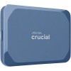 Crucial X10 SSD Esterno 1TB, Fino a 2100 MB/s, USB-C 3.2 Gen2, IP65 Resistenza ad Acqua e Polvere, Hard Disk Esterno, Blu Opaco - CT1000X10SSD9-02 - 1TB Blu