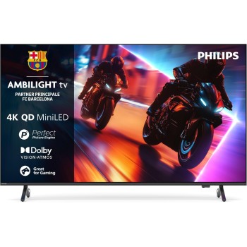 Philips Ambilight 'The Xtra' 55MLED920 Mini LED 4K Smart TV - Display 55’’ con processore P5 Perfect Picture Ultra HD, Titan OS, Dolby Vision e Dolby Atmos Sound