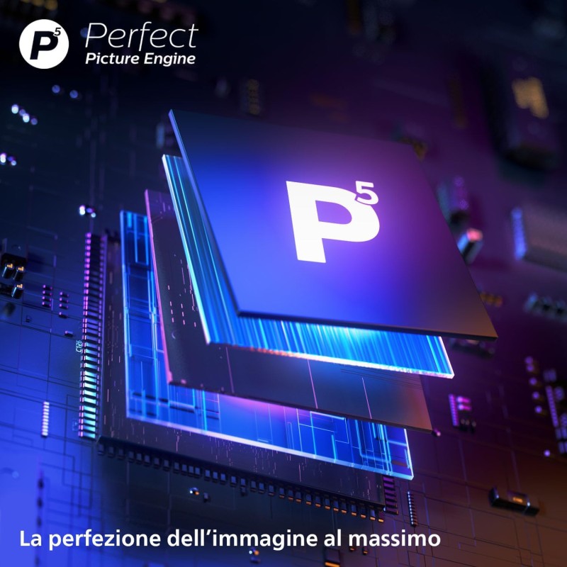Philips Ambilight 55PUS8510 4K QLED Smart TV - Display 55’’ con piattaforma Titan OS, Pixel Precise Ultra HD e Dolby Atmos Sound - Funziona con Alexa e Google Voice Assistant Philips Ambilight 55PUS8510 4K QLED Smart TV - Display 55’’ con piattaforma Titan OS, Pixel Precise Ultra HD e Dolby Atmos Sound - Funziona con Alexa e Google Voice Assistant