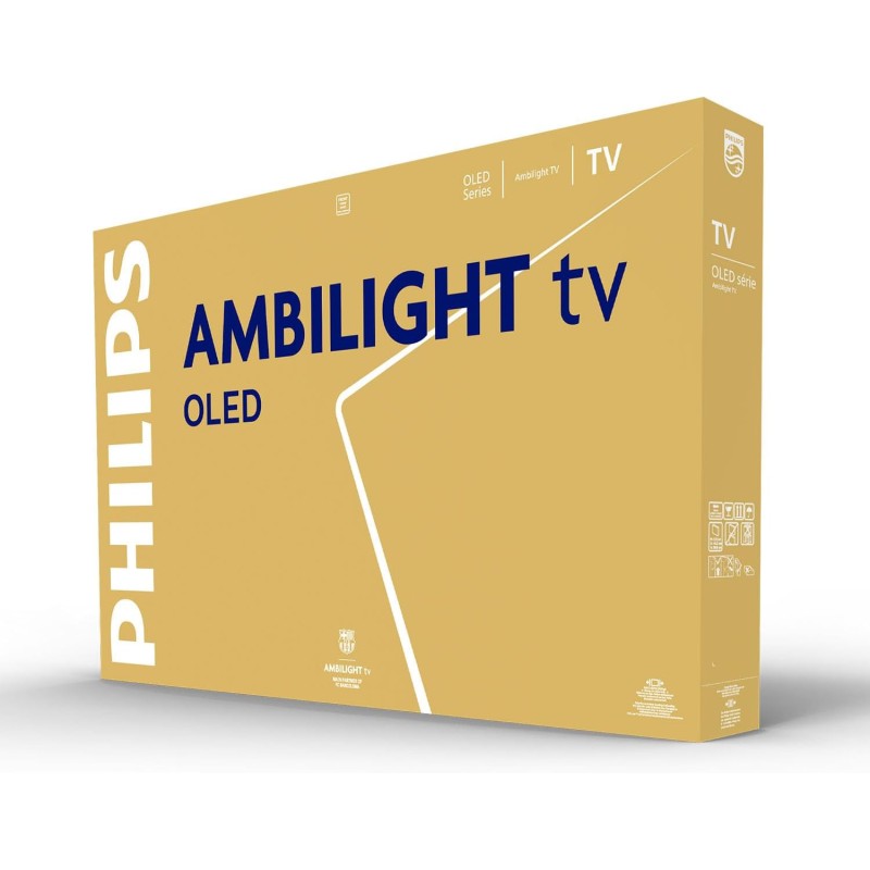 Philips Ambilight 65OLED770 4K OLED Smart TV - Display 65’’ con processore P5 AI Perfect Picture Ultra HD, Titan OS, Dolby Vision e Atmos Sound - Funziona con Alexa e Google Philips Ambilight 65OLED770 4K OLED Smart TV - Display 65’’ con processore P5 AI Perfect Picture Ultra HD, Titan OS, Dolby Vision e Atmos Sound - Funziona con Alexa e Google