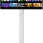 LG Swing 32U889SA Monitor Smart Portatile Touch 32" 4K, base con rotelle, webOS con app di streaming, Wi-Fi, Bluetooth, AirPlay, Screen Share, Speaker Stereo 10W, 3x USB-C, Telecomando, Bianco - 32" Touch