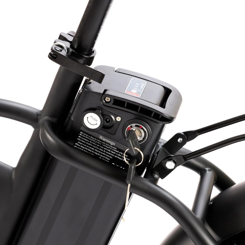 Nilox, Ebike X5 Pro, Bici Elettrica, Fino a 60 km di Autonomia, Fino a 25 Km/h, Motore da 36 V/250 W e Batteria Removibile 36 V-10 Ah, Gomme FAT 20" x 4", Cambio a 6 Velocità Nilox, Ebike X5 Pro, Bici Elettrica, Fino a 60 km di Autonomia, Fino a 25 Km/h, Motore da 36 V/250 W e Batteria Removibile 36 V-10 Ah, Gomme FAT 20" x 4", Cambio a 6 Velocità