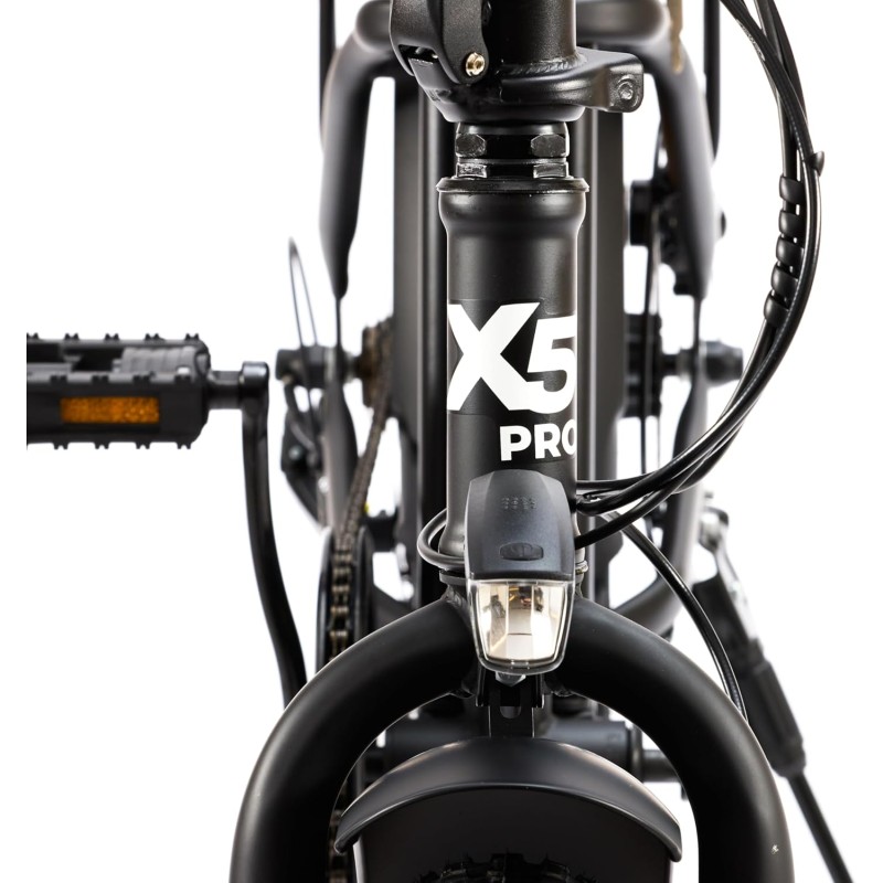 Nilox, Ebike X5 Pro, Bici Elettrica, Fino a 60 km di Autonomia, Fino a 25 Km/h, Motore da 36 V/250 W e Batteria Removibile 36 V-10 Ah, Gomme FAT 20" x 4", Cambio a 6 Velocità Nilox, Ebike X5 Pro, Bici Elettrica, Fino a 60 km di Autonomia, Fino a 25 Km/h, Motore da 36 V/250 W e Batteria Removibile 36 V-10 Ah, Gomme FAT 20" x 4", Cambio a 6 Velocità