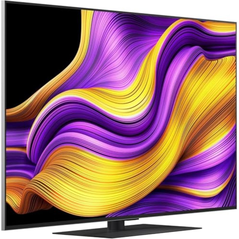 LG OLED evo AI G5 TV 55 pollici, Smart TV 4K, Base da appoggio inclusa, Processore α11 Gen2, Brightness Booster Ultimate, webOS con AI, Dolby Vision e Atmos, VRR e GSYNC 4K@165Hz, OLED55G56LS 2025 - 55"