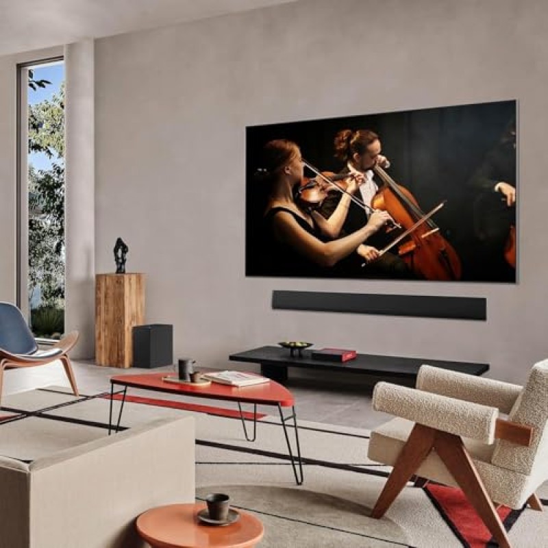 LG OLED evo AI G5 TV 55 pollici, Smart TV 4K, Base da appoggio inclusa, Processore α11 Gen2, Brightness Booster Ultimate, webOS con AI, Dolby Vision e Atmos, VRR e GSYNC 4K@165Hz, OLED55G56LS 2025 - 55"