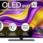 LG OLED evo AI G5 TV 55 pollici, Smart TV 4K, Base da appoggio inclusa, Processore α11 Gen2, Brightness Booster Ultimate, webOS con AI, Dolby Vision e Atmos, VRR e GSYNC 4K@165Hz, OLED55G56LS 2025 - 55"