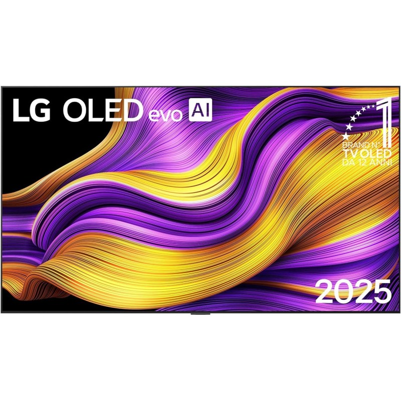 LG OLED evo AI G5 TV 77 pollici, Smart TV 4K, Staffa a muro inclusa, Processore α11 Gen2, Brightness Booster Ultimate, webOS con AI, Dolby Vision e Atmos, VRR e GSYNC 4K@165Hz, OLED77G54LW 2025 - 77" LG OLED evo AI G5 TV 77 pollici, Smart TV 4K, Staffa a muro inclusa, Processore α11 Gen2, Brightness Booster Ultimate, webOS con AI, Dolby Vision e Atmos, VRR e GSYNC 4K@165Hz, OLED77G54LW 2025 - 77"