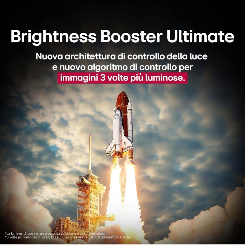 LG OLED evo AI G5 TV 65 pollici, Smart TV 4K, Base da appoggio inclusa, Processore α11 Gen2, Brightness Booster Ultimate, webOS con AI, Dolby Vision e Atmos, VRR e GSYNC 4K@165Hz, OLED65G56LS 2025 - 65" LG OLED evo AI G5 TV 65 pollici, Smart TV 4K, Base da appoggio inclusa, Processore α11 Gen2, Brightness Booster Ultimate, webOS con AI, Dolby Vision e Atmos, VRR e GSYNC 4K@165Hz, OLED65G56LS 2025 - 65"