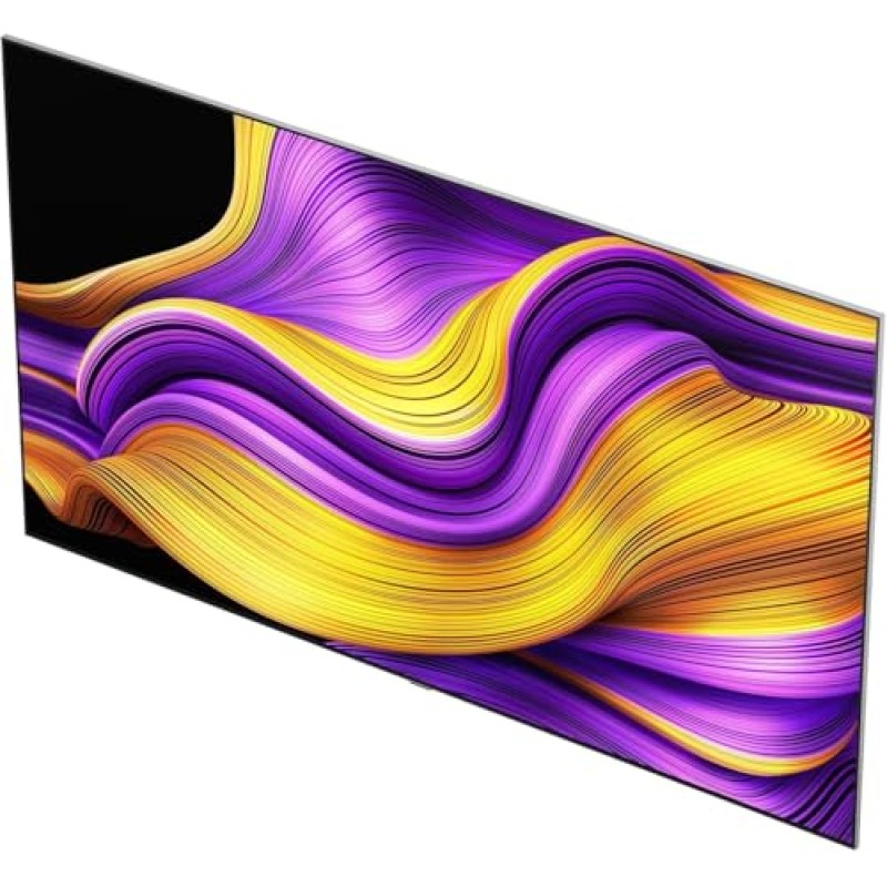 LG OLED evo AI G5 TV 83 pollici, Smart TV 4K, Staffa a muro inclusa, Processore α11 Gen2, Brightness Booster Ultimate, webOS con AI, Dolby Vision e Atmos, VRR e GSYNC 4K@165Hz, OLED83G54LW 2025 - 83"