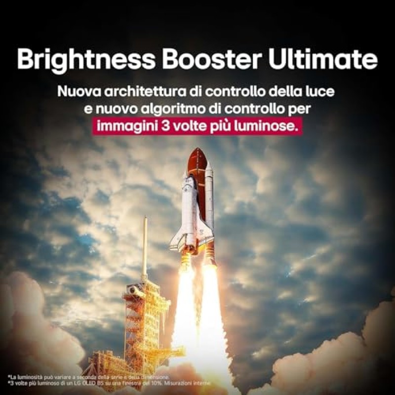 LG OLED evo AI G5 TV 83 pollici, Smart TV 4K, Staffa a muro inclusa, Processore α11 Gen2, Brightness Booster Ultimate, webOS con AI, Dolby Vision e Atmos, VRR e GSYNC 4K@165Hz, OLED83G54LW 2025 - 83"