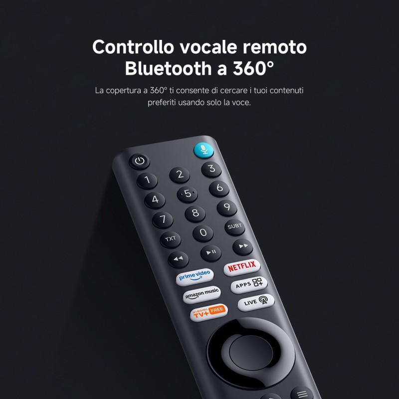 XIAOMI TV F 55, 55 pollici (140 cm),4K UHD,Smart TV,Fire TV, Triple Tuner DVB-C/S/S2/T/T2,HDR10, MEMC, Modalità Game Boost 120Hz, Controllo Vocale Alexa, 2GB+32GB, Compatibile con Apple AirPlay - 55" XIAOMI TV F 55, 55 pollici (140 cm),4K UHD,Smart TV,Fire TV, Triple Tuner DVB-C/S/S2/T/T2,HDR10, MEMC, Modalità Game Boost 120Hz, Controllo Vocale Alexa, 2GB+32GB, Compatibile con Apple AirPlay - 55"