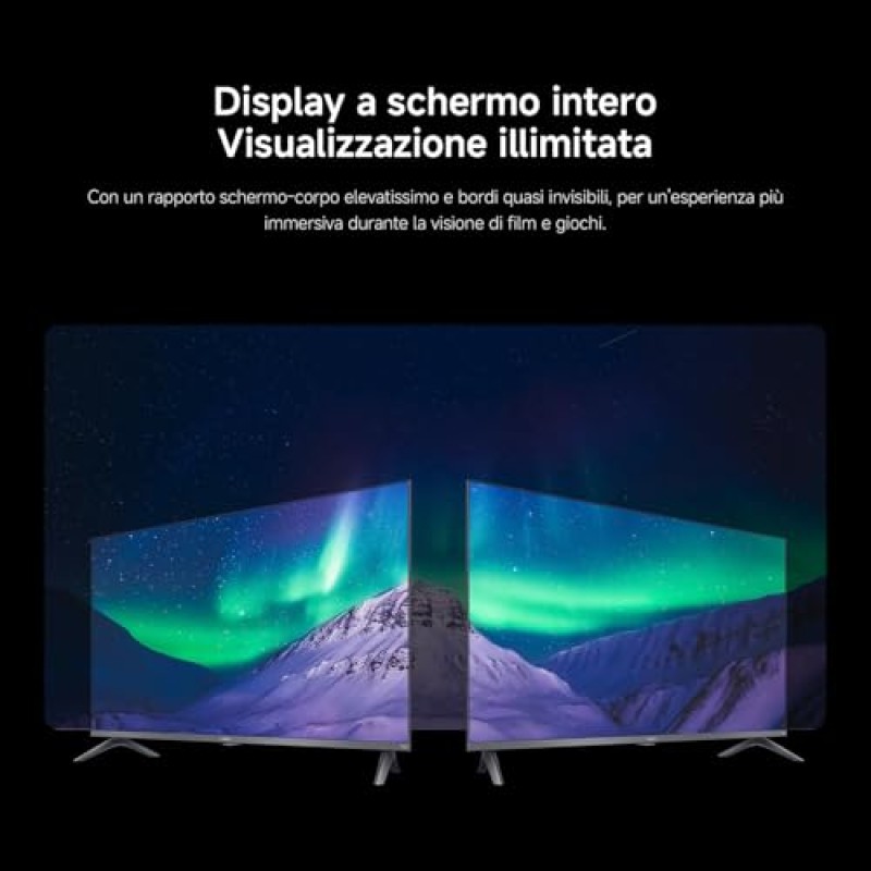 XIAOMI TV F Pro 32, 32 pollici (81 cm), QLED, Smart TV, Fire TV, Triple Tuner DVB-C/S/S2/T/T2,Dolby Audio, DTS Virtual:X, DTS-HD, Controllo Vocale Alexa, Compatibile con Apple AirPlay - 32"