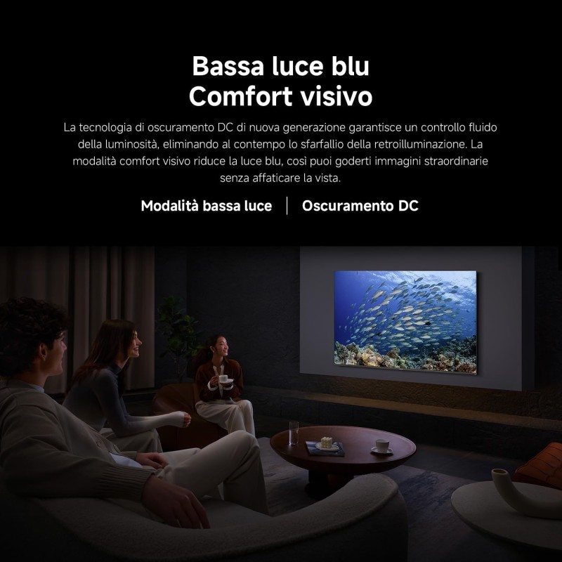 XIAOMI TV F 65, 65 pollici (165 cm),4K UHD,Smart TV, Fire TV,Triple Tuner DVB-C/S/S2/T/T2, HDR10,MEMC, Modalità Game Boost 120Hz, Controllo Vocale Alexa, 2GB+32GB, Compatibile con AirPlay - 65" XIAOMI TV F 65, 65 pollici (165 cm),4K UHD,Smart TV, Fire TV,Triple Tuner DVB-C/S/S2/T/T2, HDR10,MEMC, Modalità Game Boost 120Hz, Controllo Vocale Alexa, 2GB+32GB, Compatibile con AirPlay - 65"