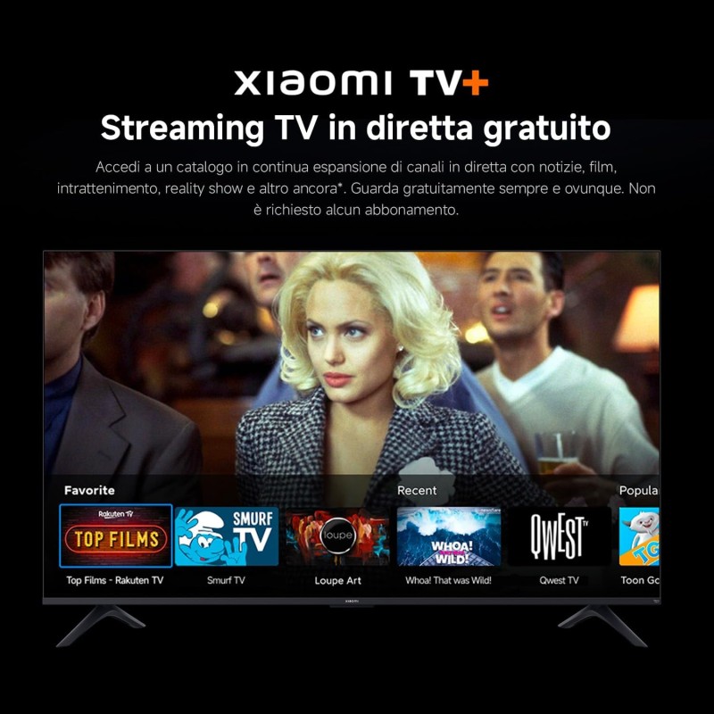 XIAOMI TV F 65, 65 pollici (165 cm),4K UHD,Smart TV, Fire TV,Triple Tuner DVB-C/S/S2/T/T2, HDR10,MEMC, Modalità Game Boost 120Hz, Controllo Vocale Alexa, 2GB+32GB, Compatibile con AirPlay - 65" XIAOMI TV F 65, 65 pollici (165 cm),4K UHD,Smart TV, Fire TV,Triple Tuner DVB-C/S/S2/T/T2, HDR10,MEMC, Modalità Game Boost 120Hz, Controllo Vocale Alexa, 2GB+32GB, Compatibile con AirPlay - 65"