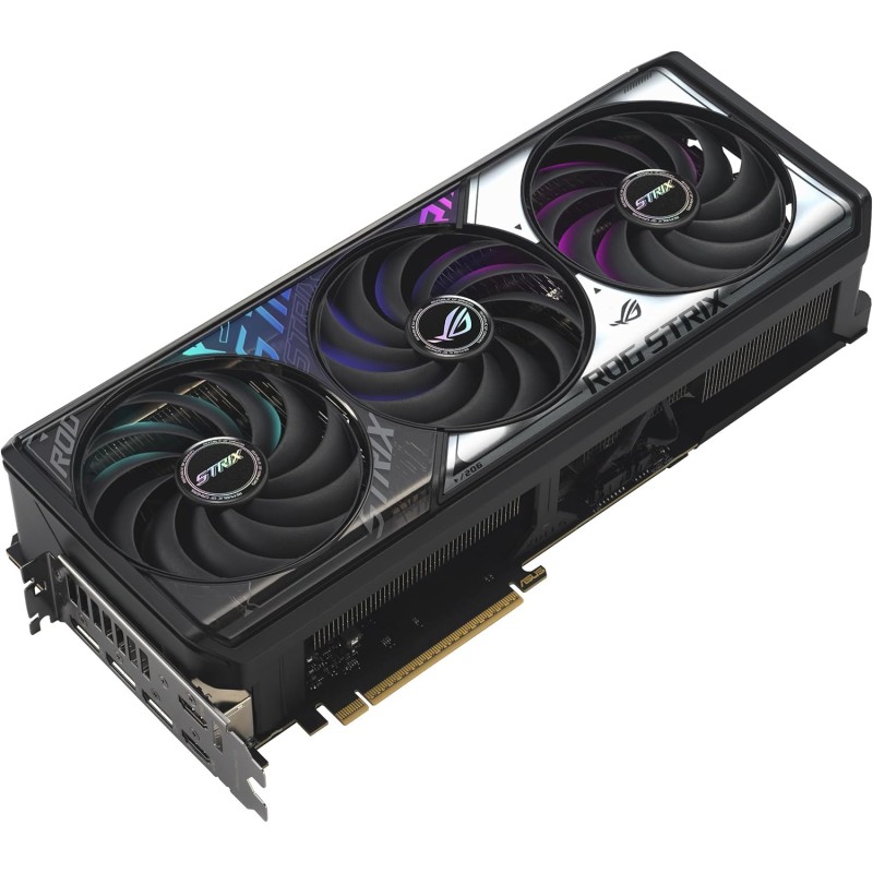 ASUS ROG Strix NVIDIA GeForce RTX 5070 OC Edition, Scheda Grafica Gaming da 12GB GDDR7, 192 Bit, PCIe 5.0, Ventole Axial-Tech, 3 DisplayPort 2.1, 2 HDMI 2.1, Nero, ROG-STRIX-RTX5070-O12G-GAMING ASUS ROG Strix NVIDIA GeForce RTX 5070 OC Edition, Scheda Grafica Gaming da 12GB GDDR7, 192 Bit, PCIe 5.0, Ventole Axial-Tech, 3 DisplayPort 2.1, 2 HDMI 2.1, Nero, ROG-STRIX-RTX5070-O12G-GAMING