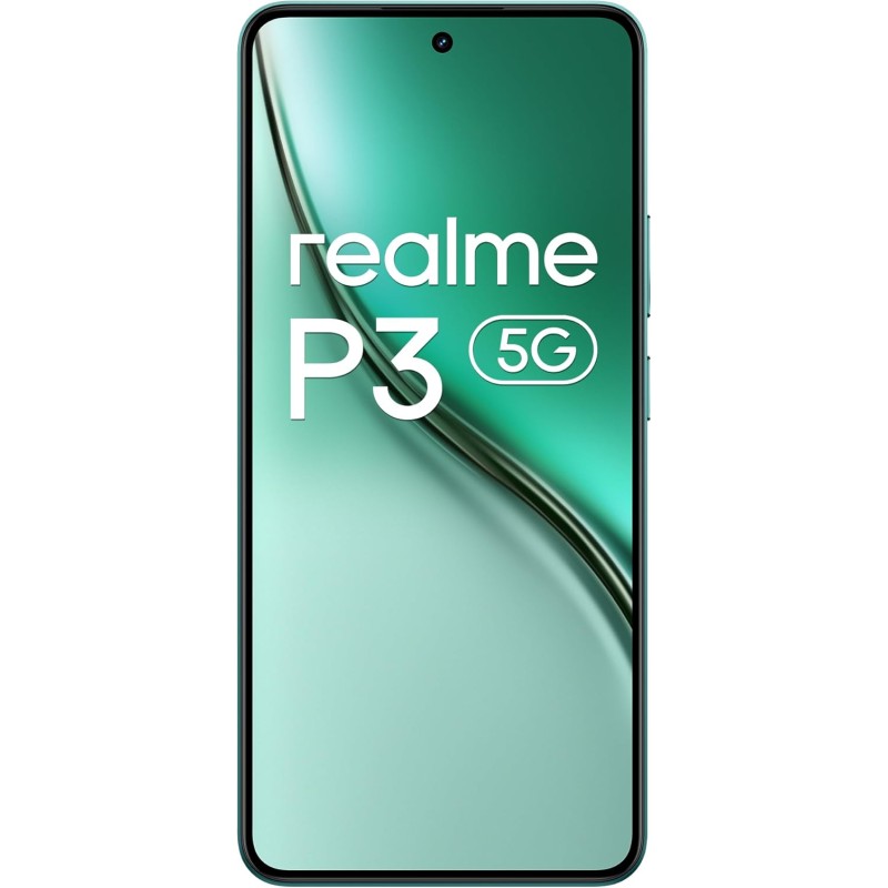 realme P3 5G 512GB 12GB Starlight Green Europe+NFC RMX5079 EU AMZ - 12+512 GB Green