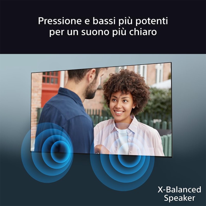 Sony BRAVIA 3 - Direct LED | Altoparlante X-Balanced | Dolby Vision/Atmos | IMAX Enhanced | Google TV (2025) | Google Cast | Apple AirPlay 2| Eco Dashboard 2 | Game Menu 2-50pollici - 50 Inch