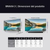 Sony BRAVIA 3 - Direct LED | Altoparlante X-Balanced | Dolby Vision/Atmos | IMAX Enhanced | Google TV (2025) | Google Cast | Apple AirPlay 2| Eco Dashboard 2 | Game Menu 2-43pollici - 43 Inch Sony BRAVIA 3 - Direct LED | Altoparlante X-Balanced | Dolby Vision/Atmos | IMAX Enhanced | Google TV (2025) | Google Cast | Apple AirPlay 2| Eco Dashboard 2 | Game Menu 2-43pollici - 43 Inch