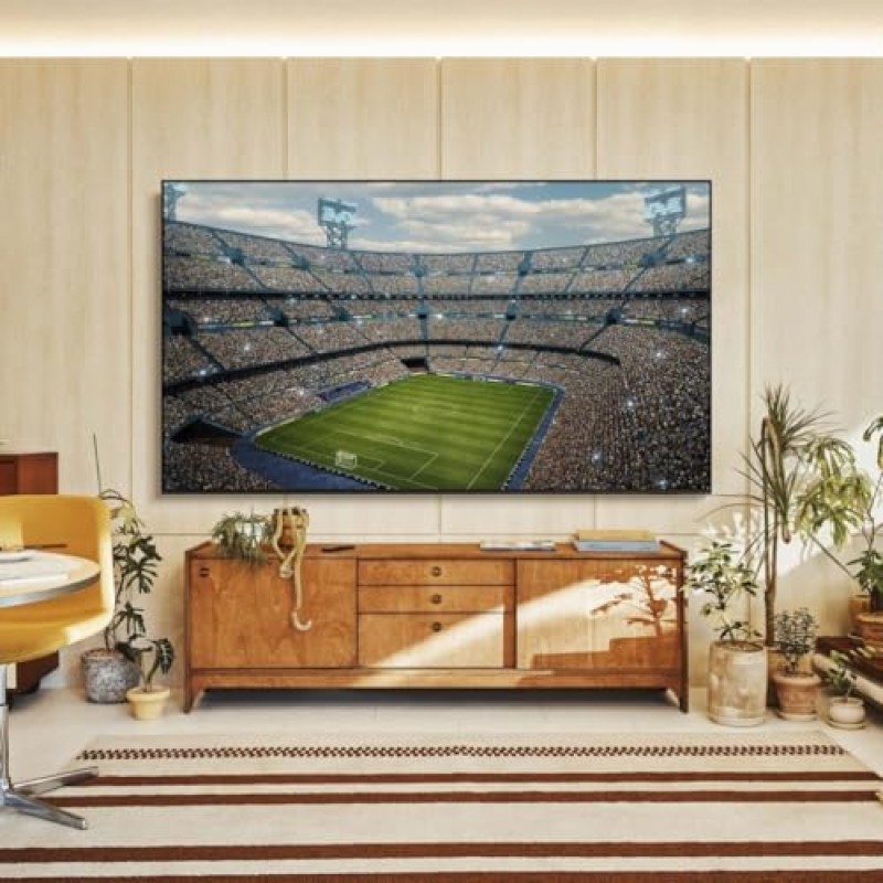 Samsung Crystal UHD 4K Smart TV 50'' UE50U8090FUXZT, Crystal 4K Processor, HDR, Smart Experience, OTS Lite & Adaptive Sound, Metal Stream Design, 2025 - 50"