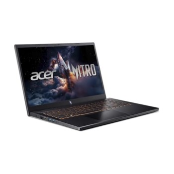 ACER Nitro V 15 ANV15-52 Gaming Laptop 15,6", Full HD IPS (Intel Core i5 13420H, 16GB RAM, 512GB SSD, GeForce RTX 5070, senza sistema operativo), nero, tastiera QWERTY spagnola - 16 GB RAM | 512 GB SSD